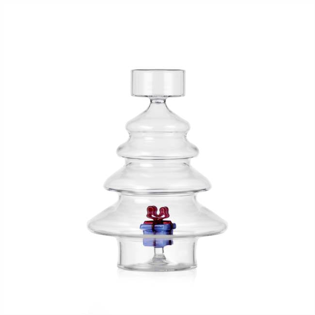 Tealight com Presente de Natal