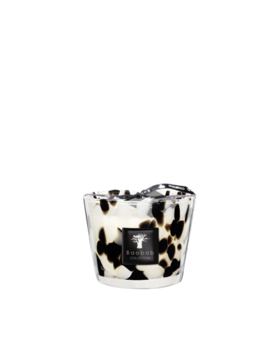 Scented Candle Pearls Black