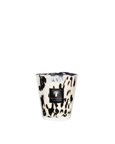 Scented Candle Pearls Black
