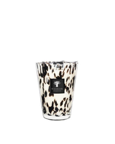 Scented Candle Pearls Black