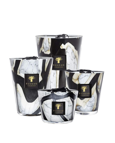 Scented Candle Stones Marble