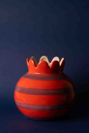Vaso Romã Cerâmica