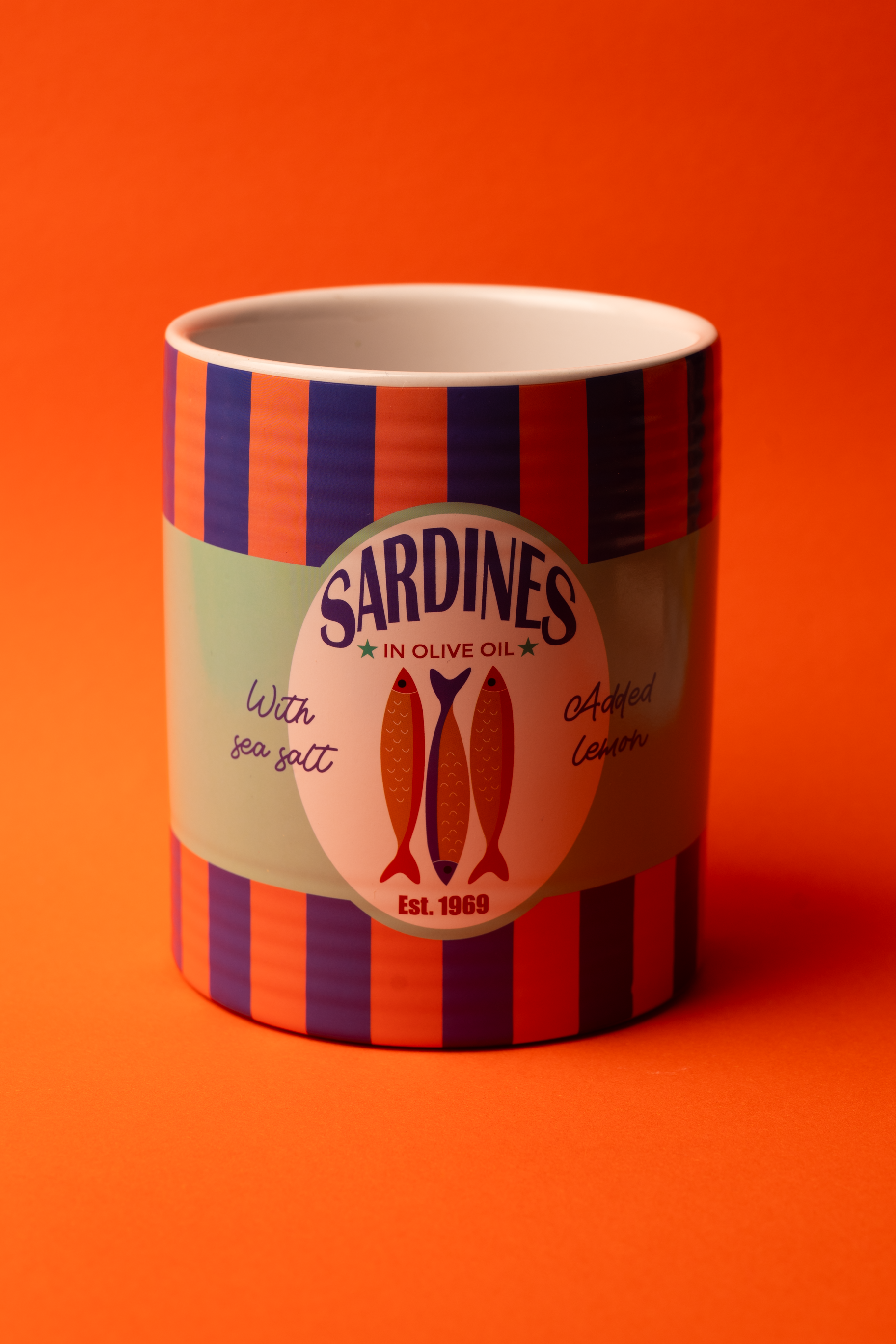 Vaso Cerâmica Sardinha
