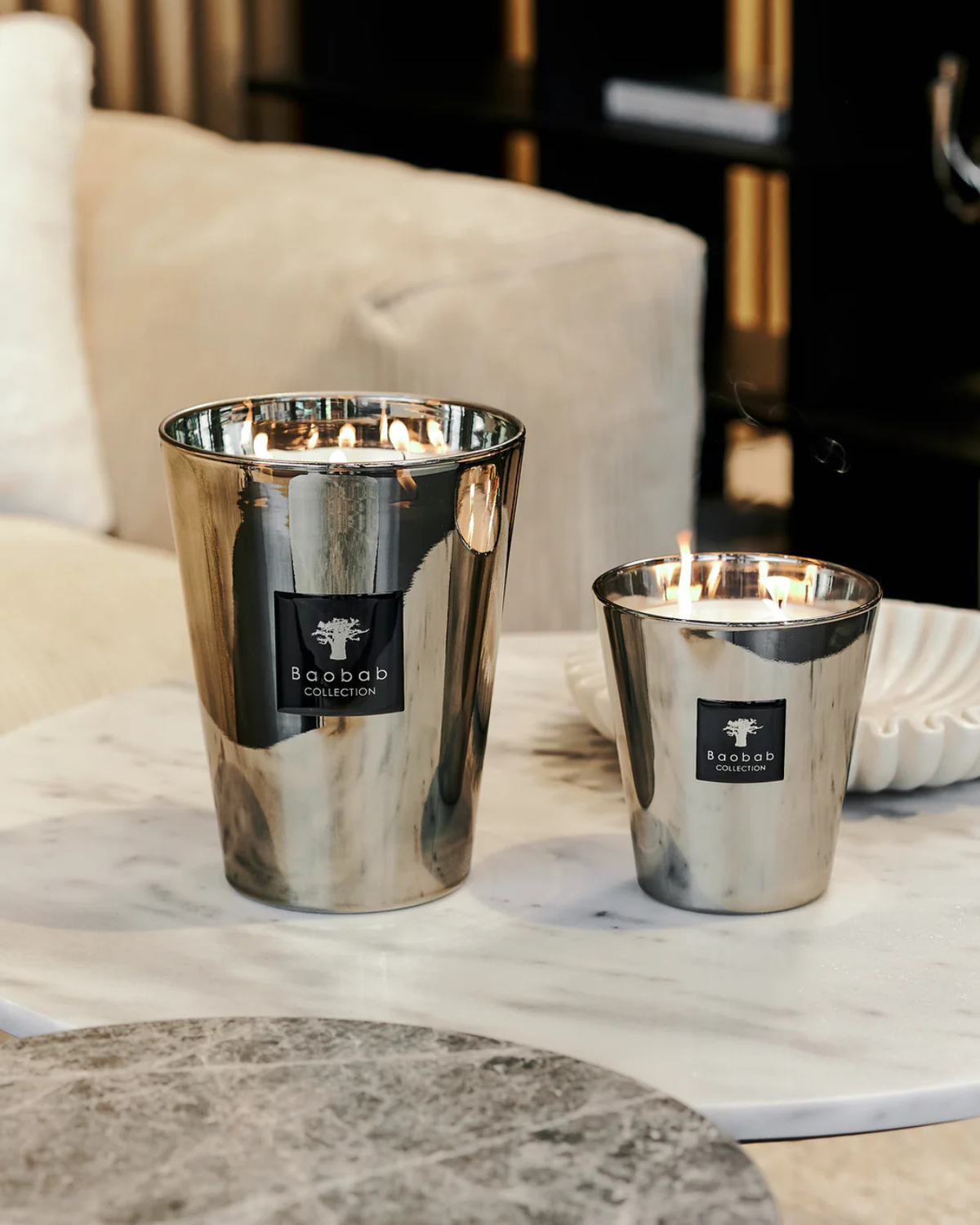 Scented Candle Platinum