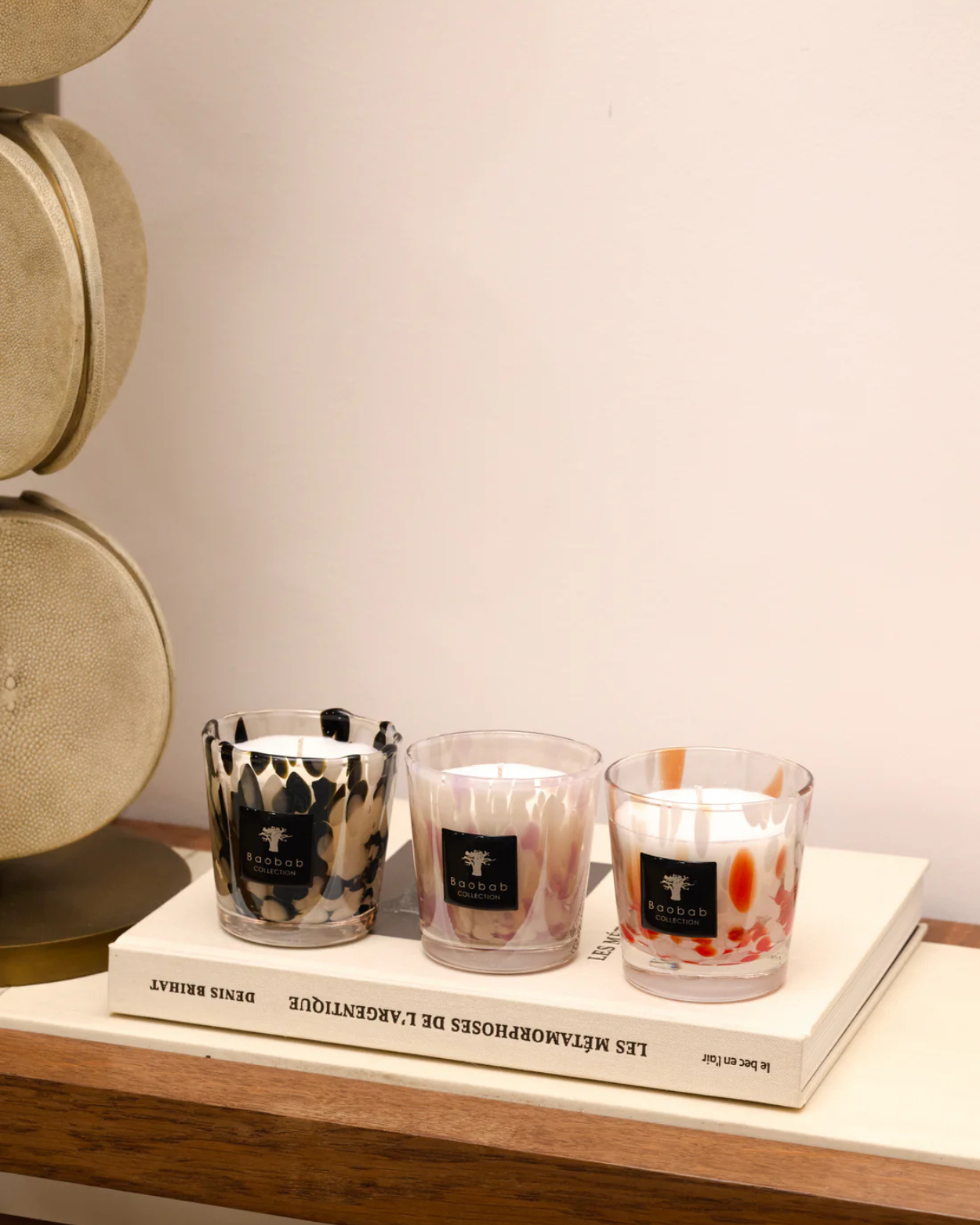 Trio Candle Pearls